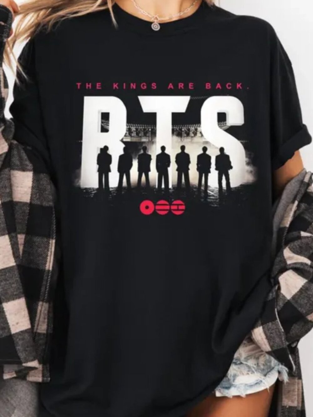 BTS World Tour Shirt 2026 Concert Tee Kpop Fan Graphic Unisex T Shirt 91